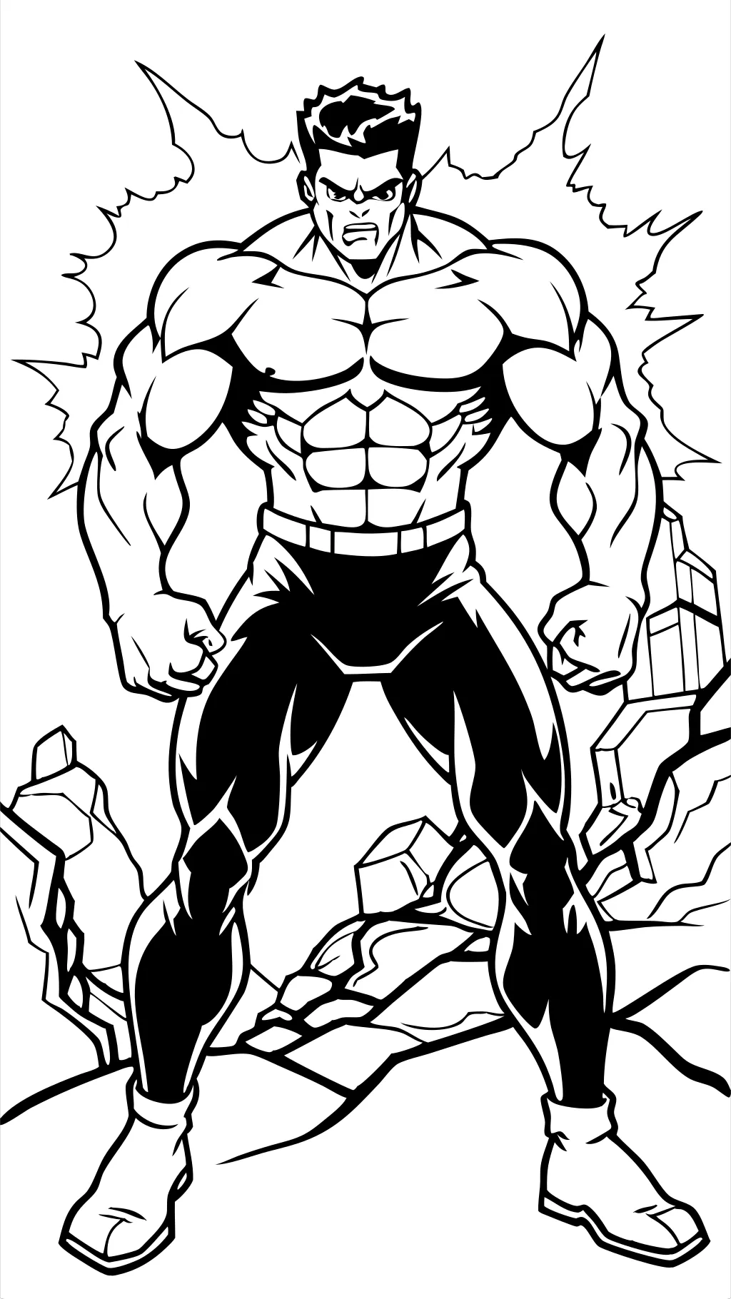 incredible hulk coloring pages